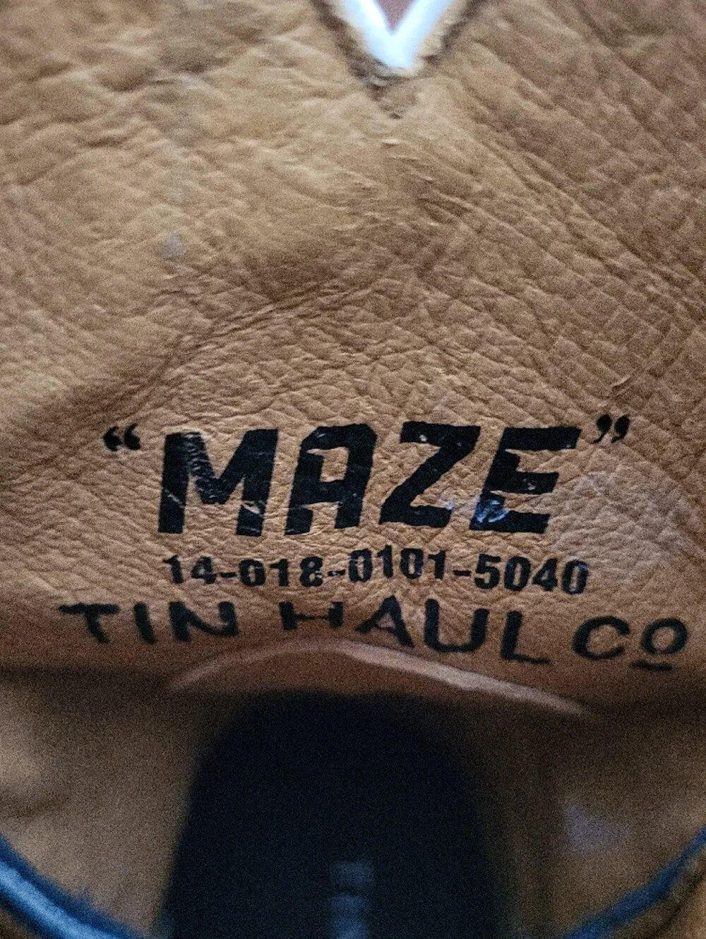 Tin Haul KIDS SIZE 10 